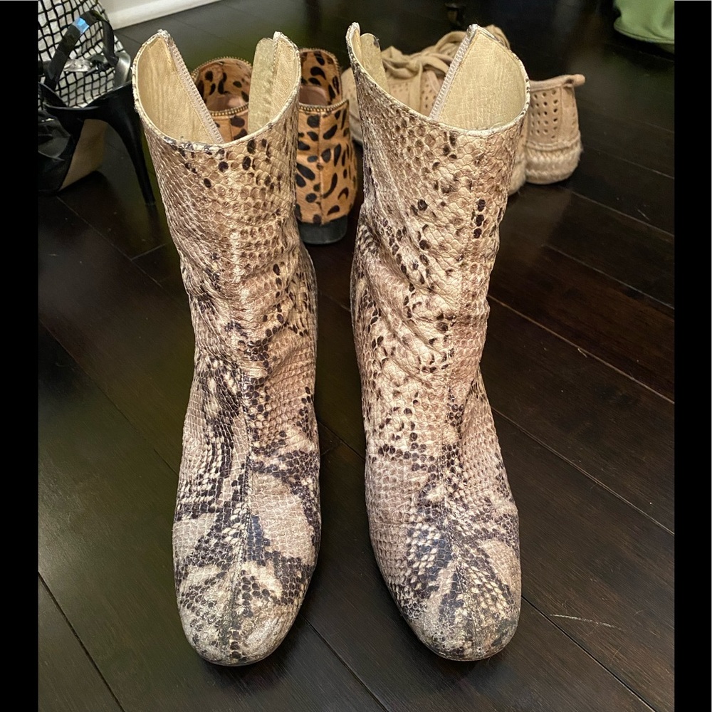 Free People Cecile Leather Ankle Boot